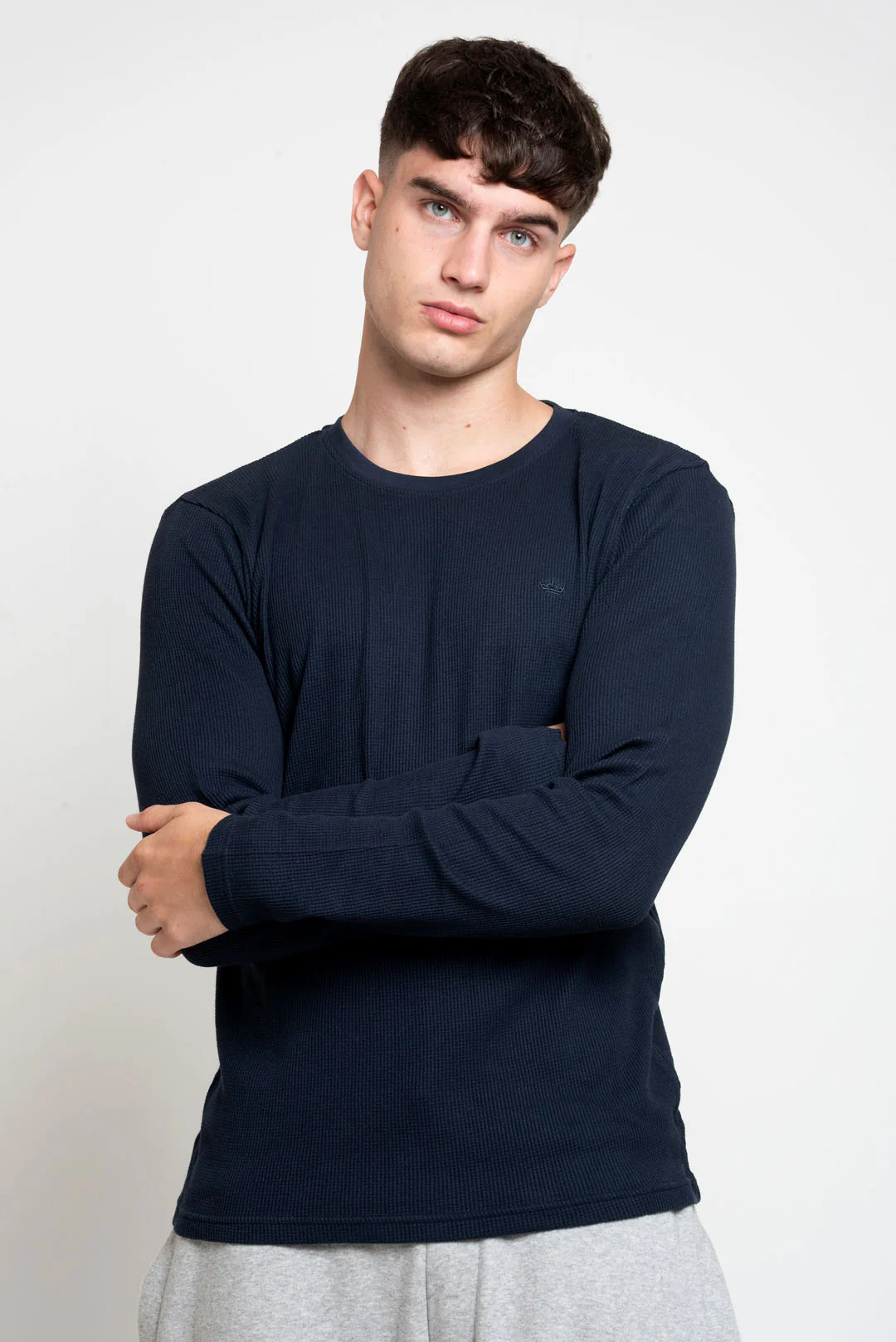 MENS IN LS WAFFLE TEE - Image 3