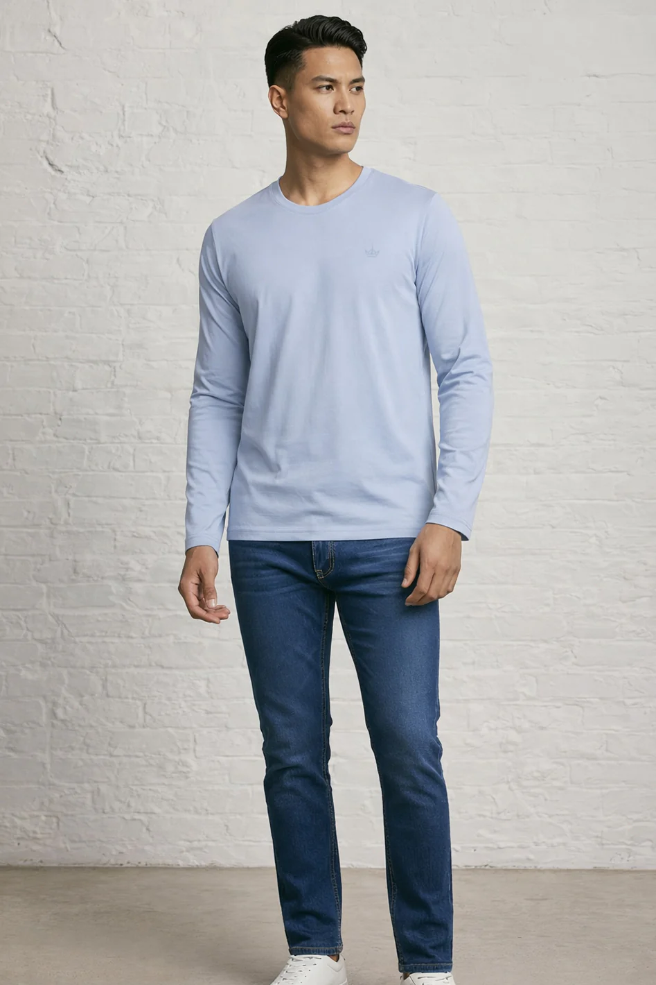 MENS IN LS WAFFLE TEE - Image 4