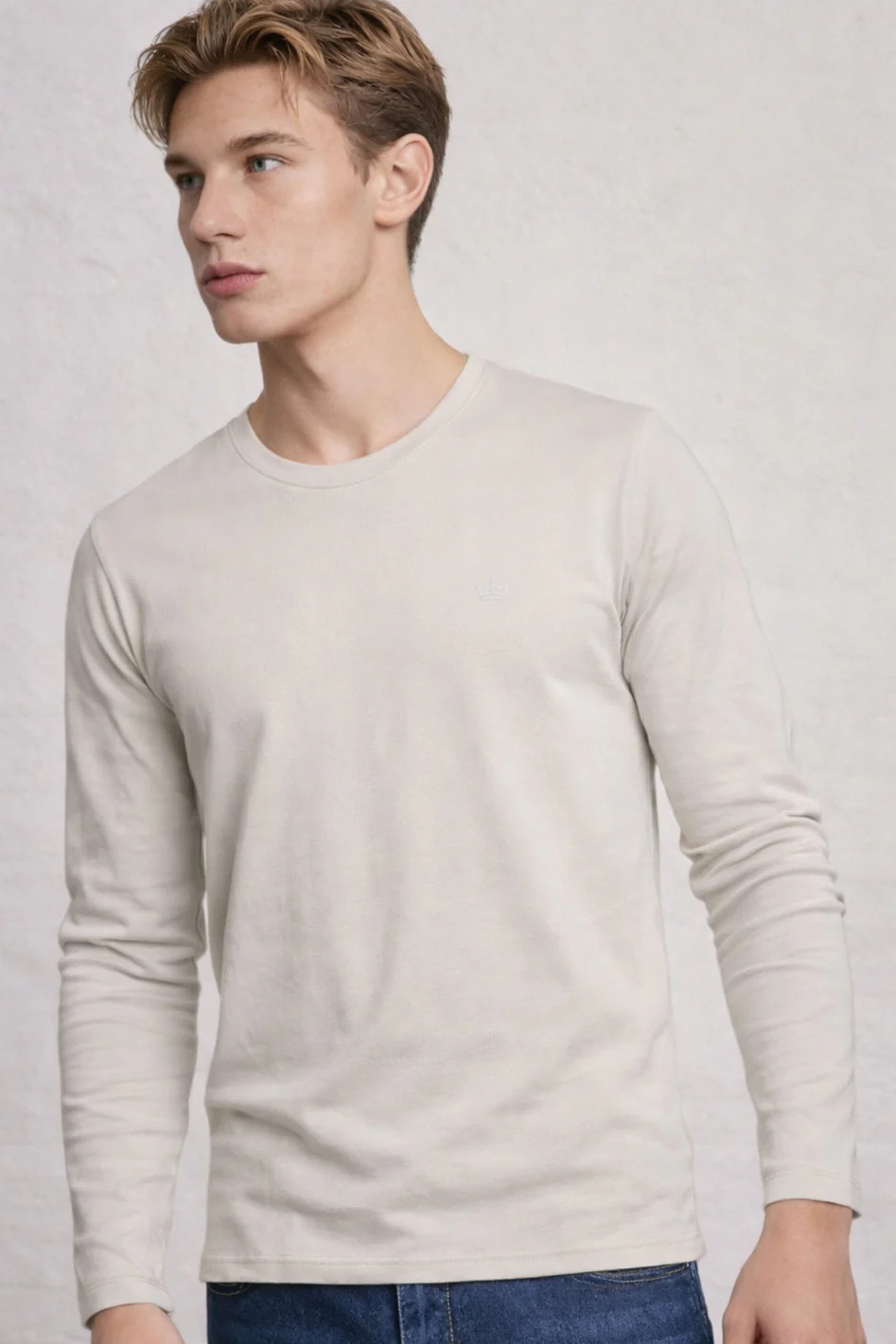 MENS IN LS WAFFLE TEE - Image 6