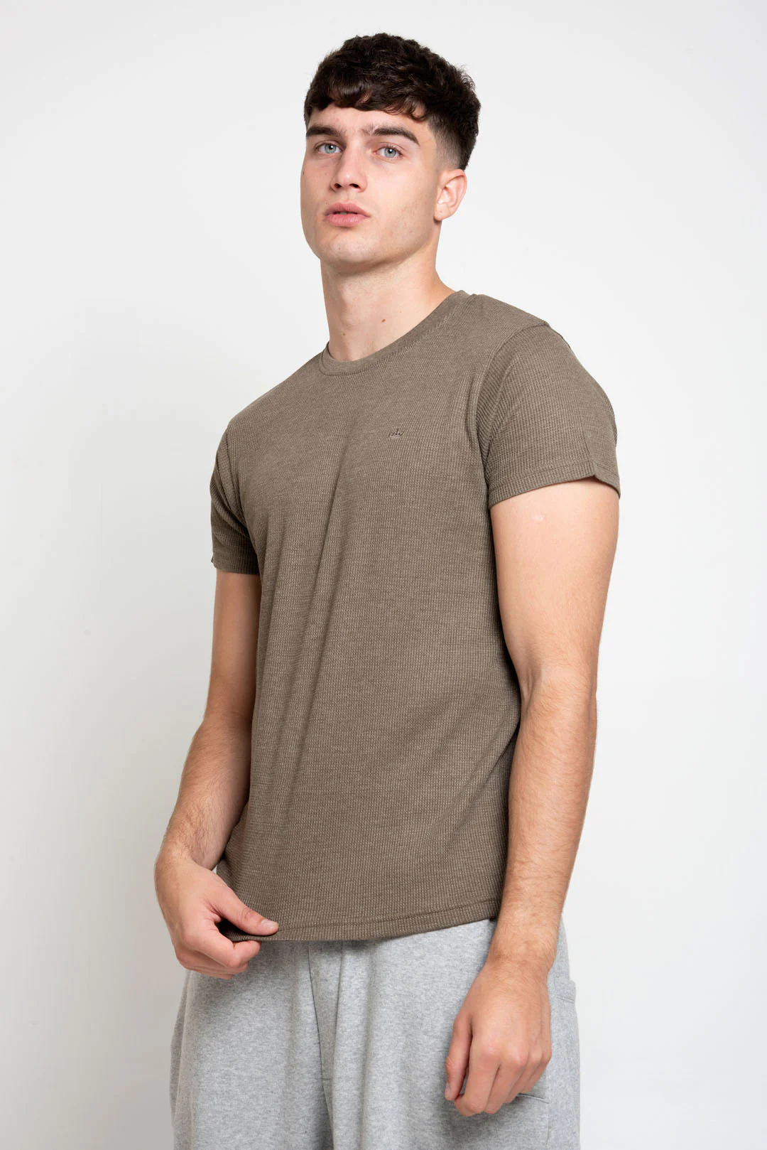 MENS IN SS WAFFLE TEE - Image 3