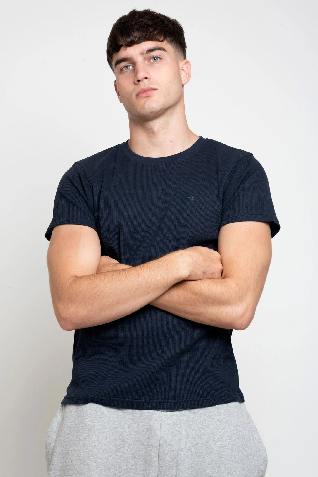 MENS IN SS WAFFLE TEE - Image 4