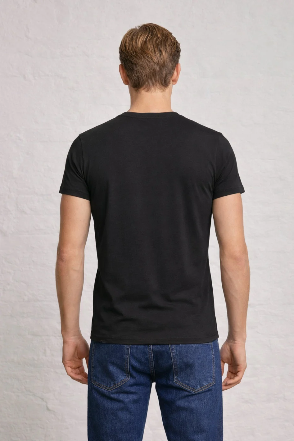 MENS MENS NOTCH NECK TSHIRT - Image 10