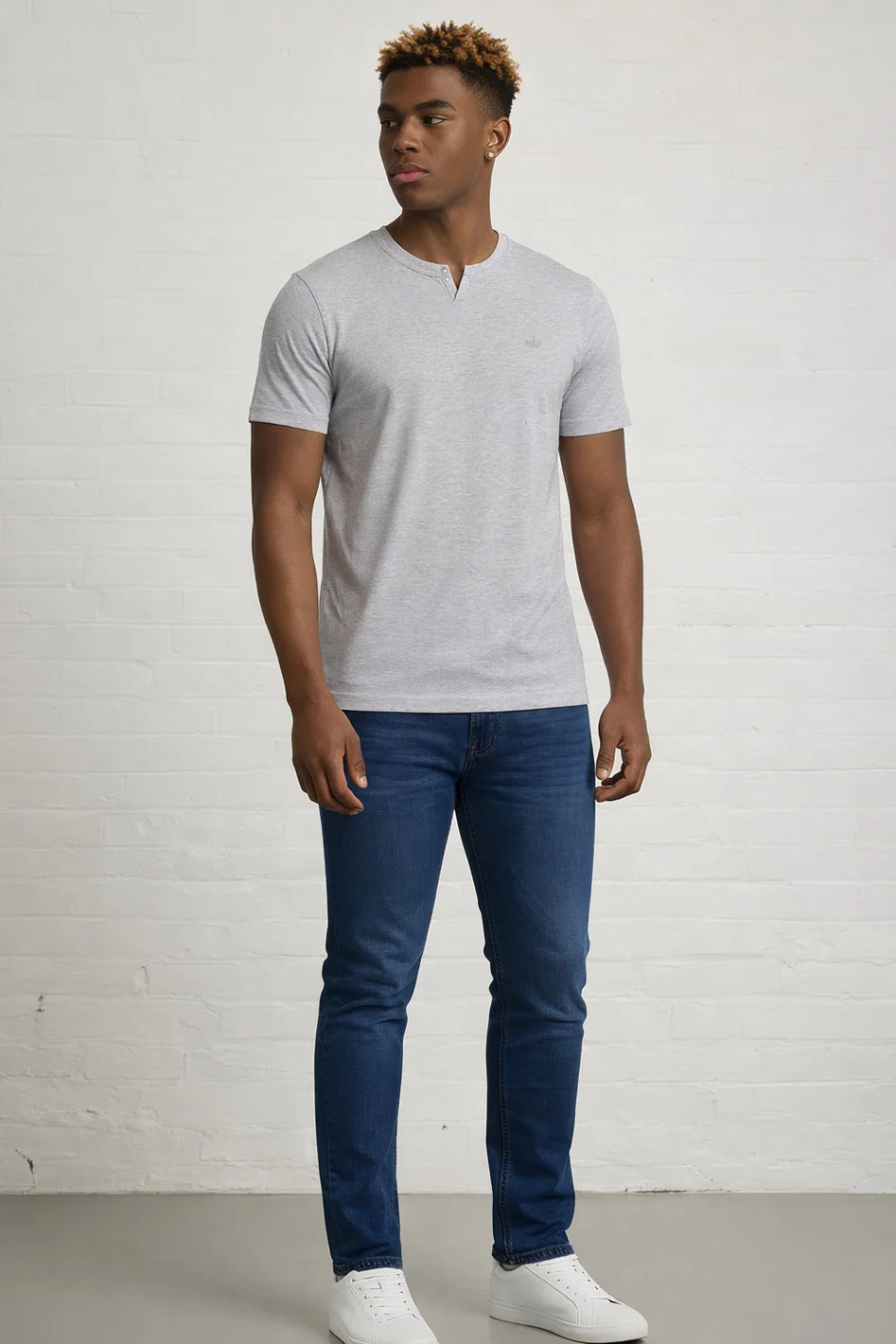 MENS MENS NOTCH NECK TSHIRT - Image 15