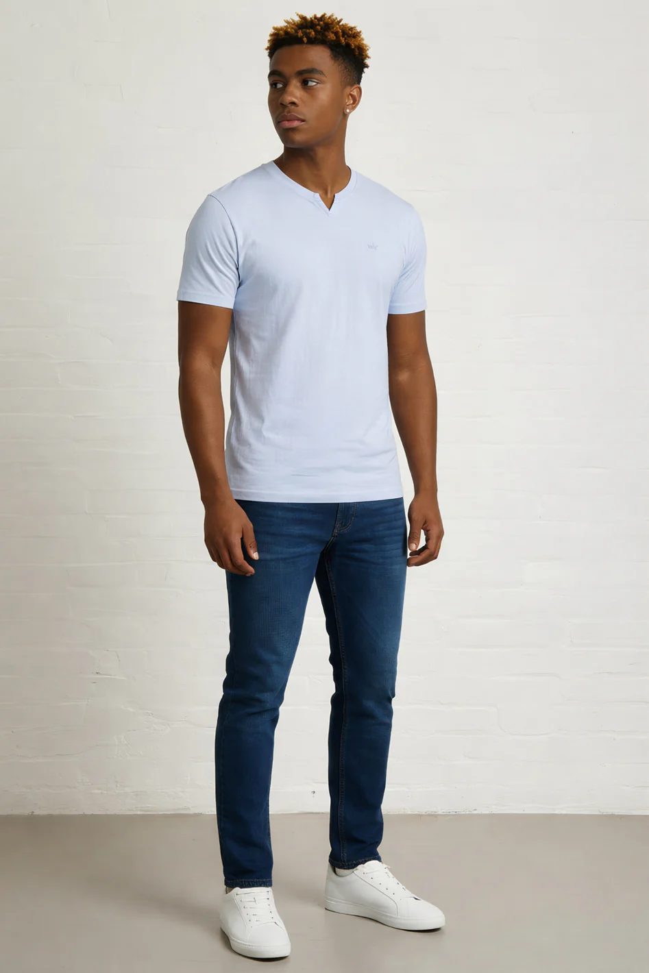 MENS MENS NOTCH NECK TSHIRT - Image 19
