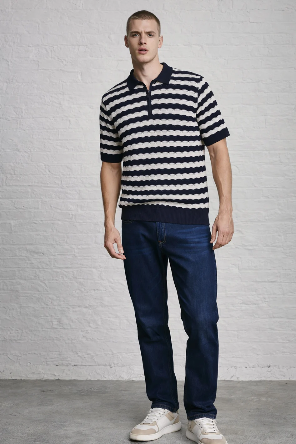 MENS MJB BILLOW KNIT POLO - Image 3