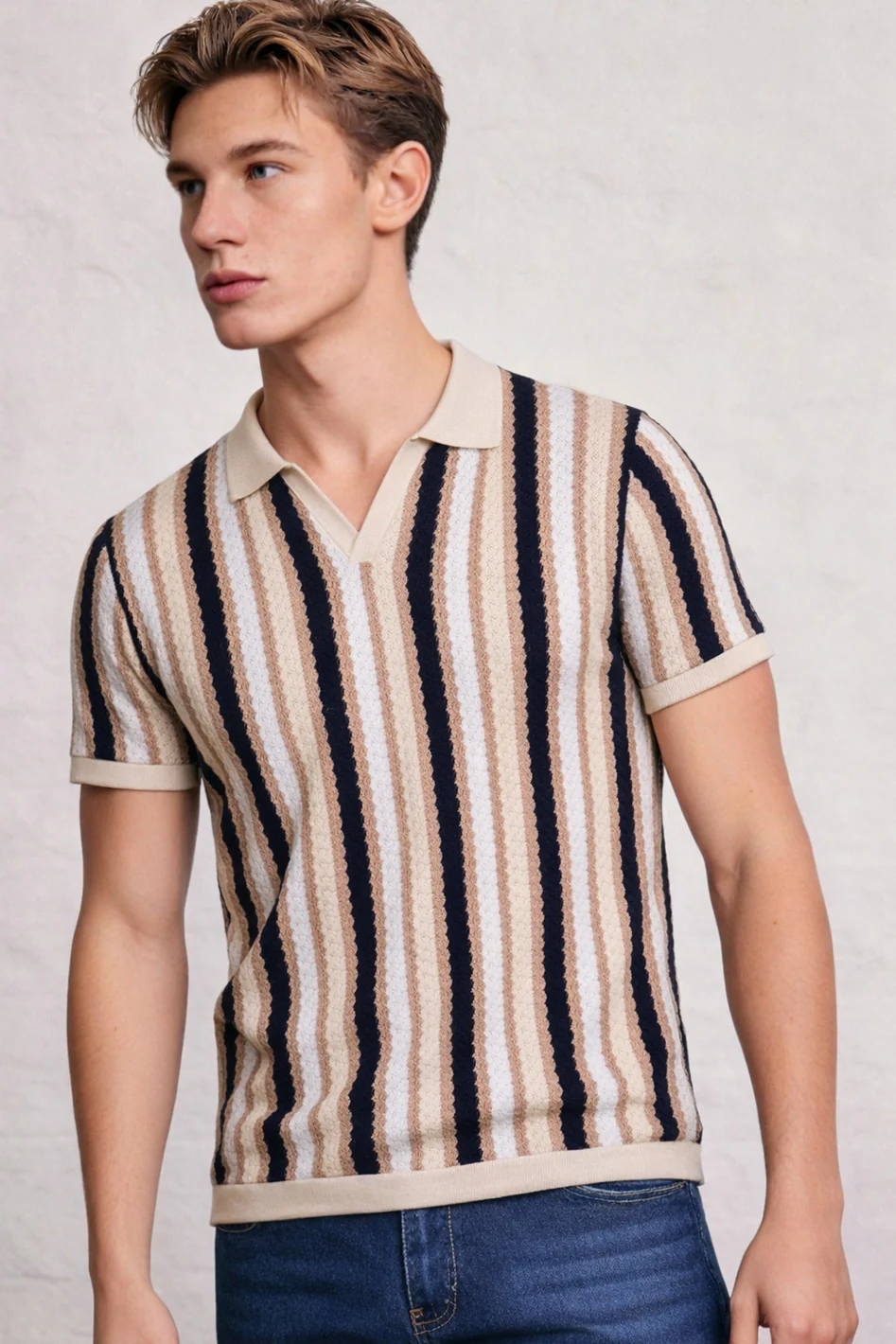 MENS MJB KNIT POLO