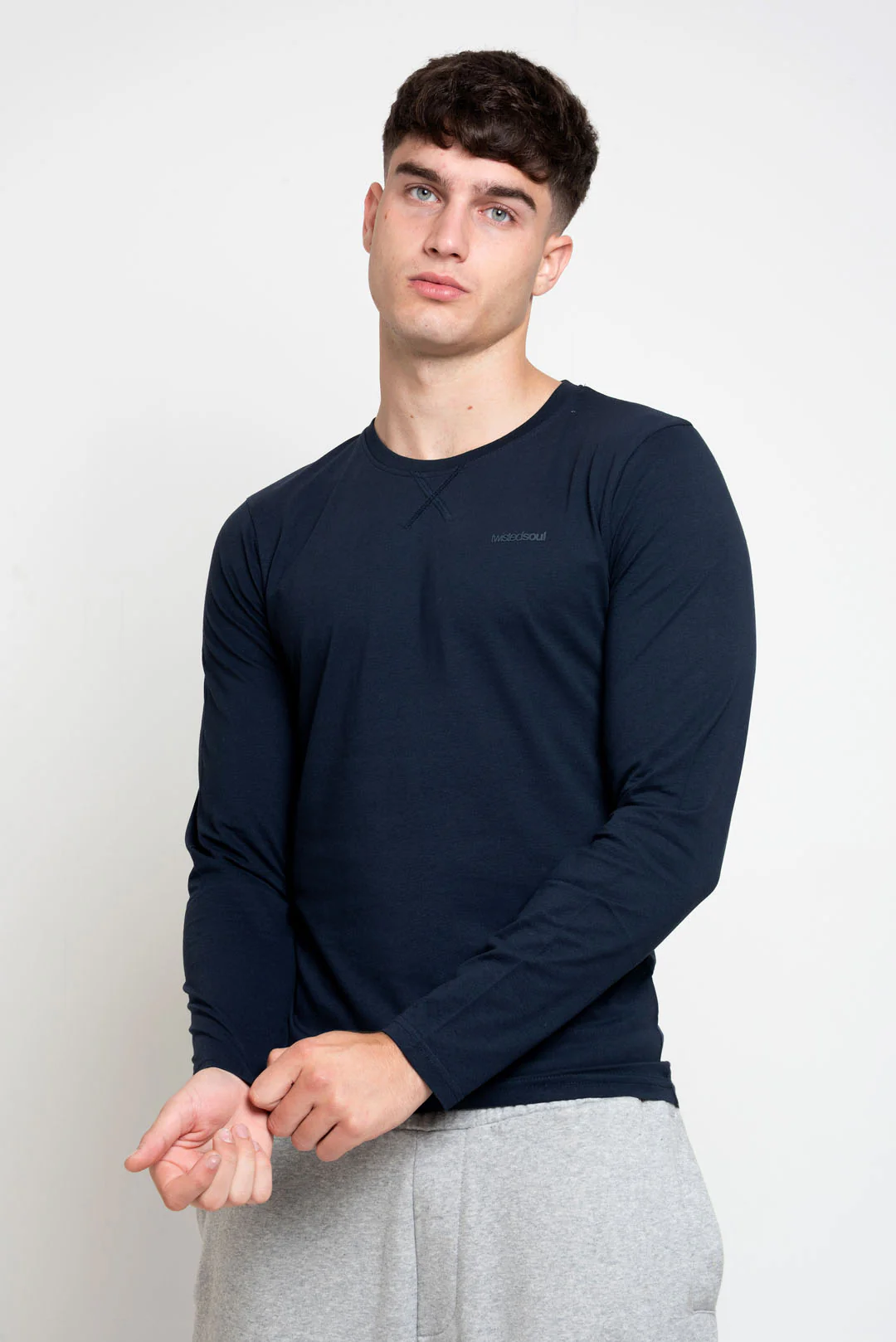 MENS TS BIRD EMBRODIERED LS TOP - Image 3
