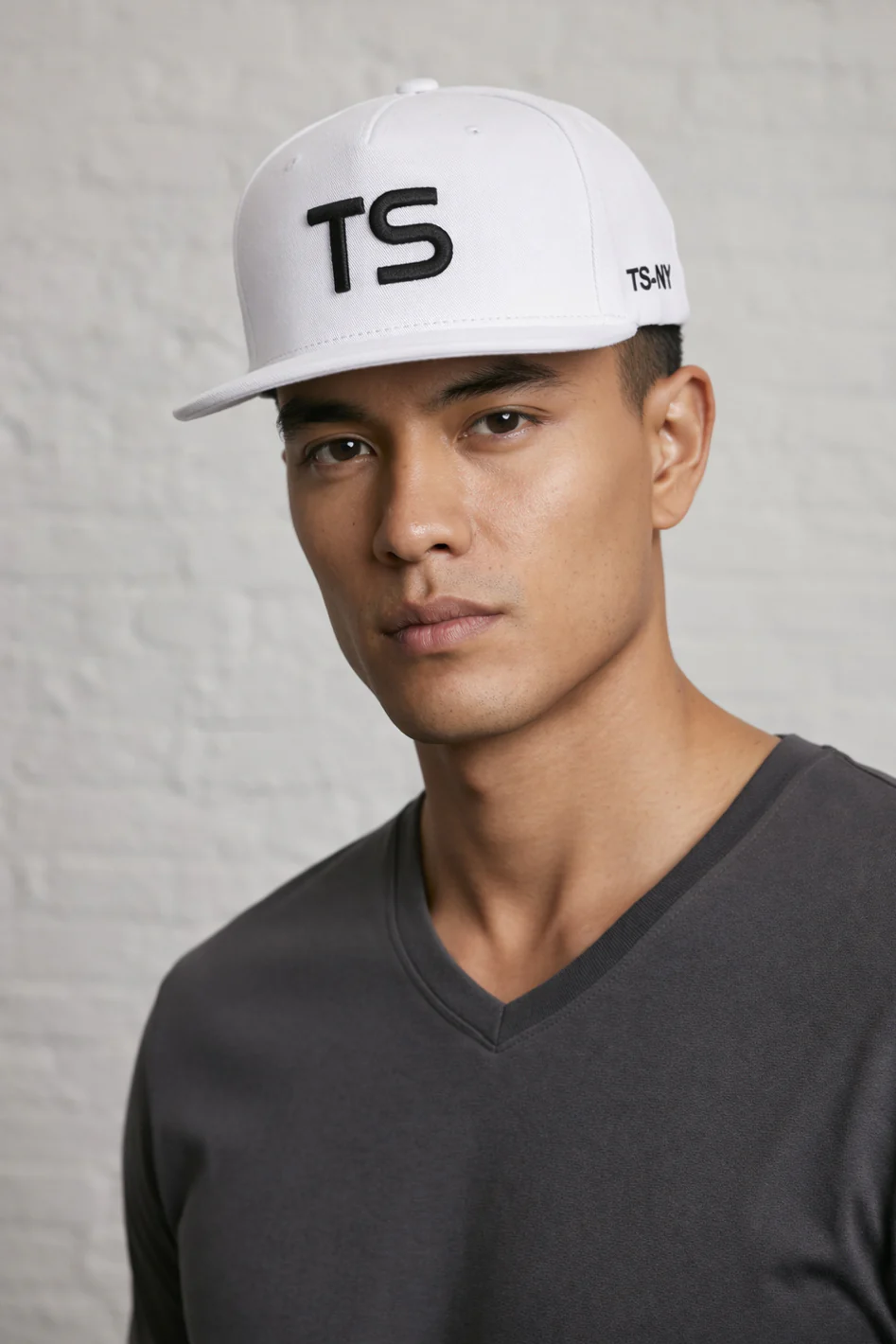 MENS TS FLAT PEAK CAP - Image 3