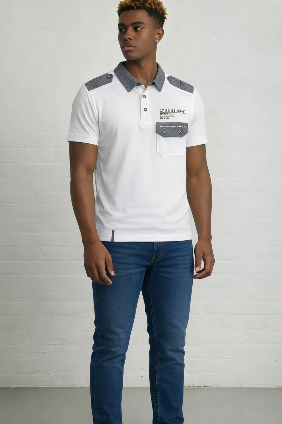 MENS TS MILITARY POLO SPC - Image 2