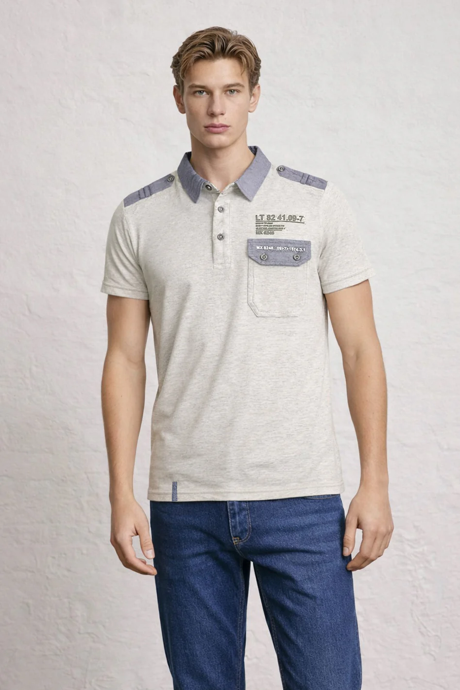 MENS TS MILITARY POLO SPC - Image 4