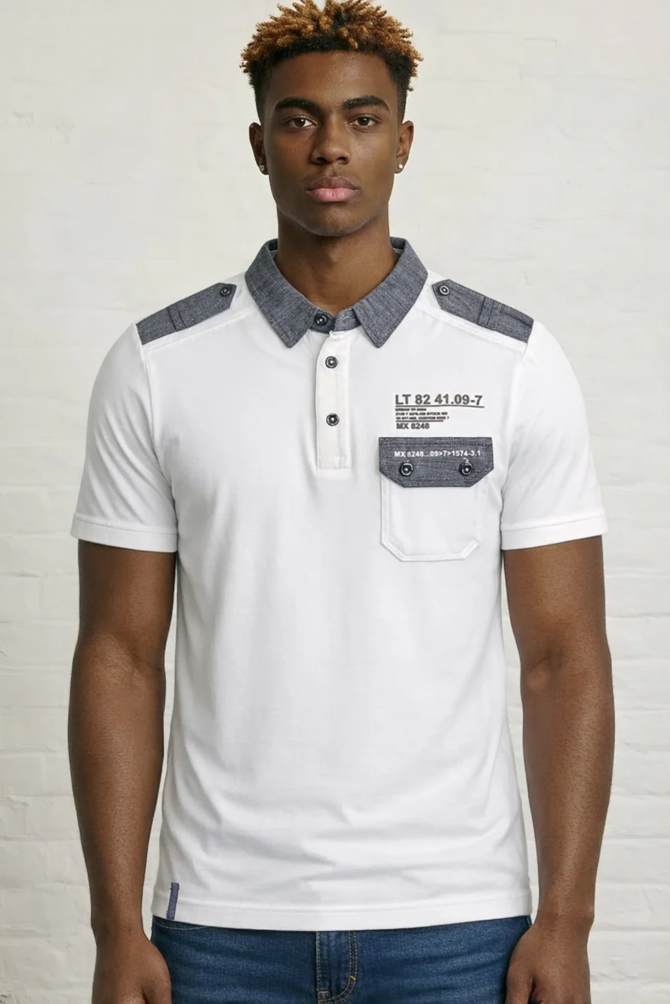 MENS TS MILITARY POLO SPC - Image 5