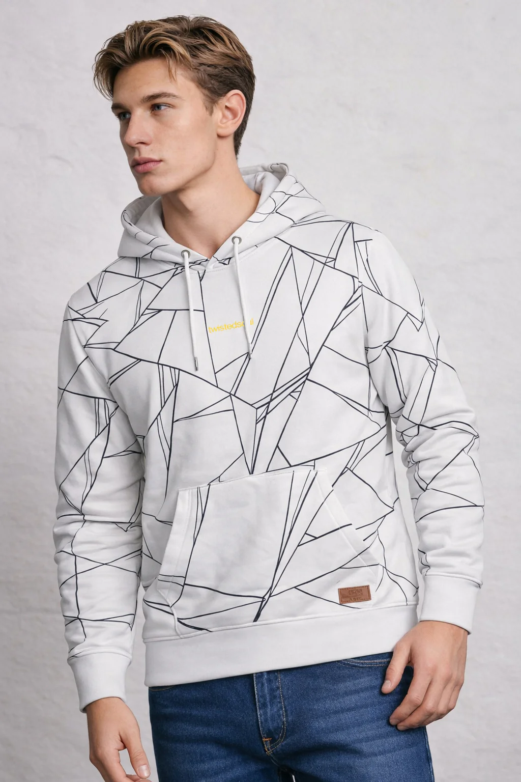 MENS TS SLANT AOP HOODIE - Image 5