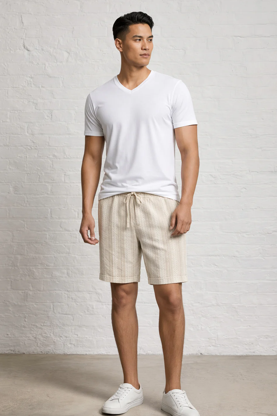 MENS TS STRIPE SHORTS S26029 - Image 3