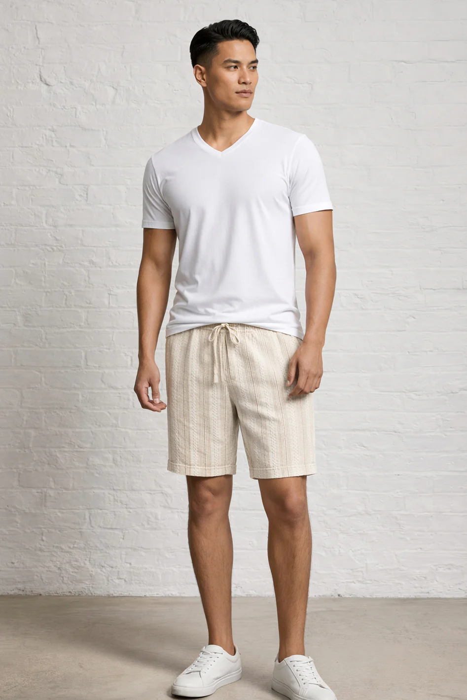 MENS TS STRIPE SHORTS S26029 - Image 5