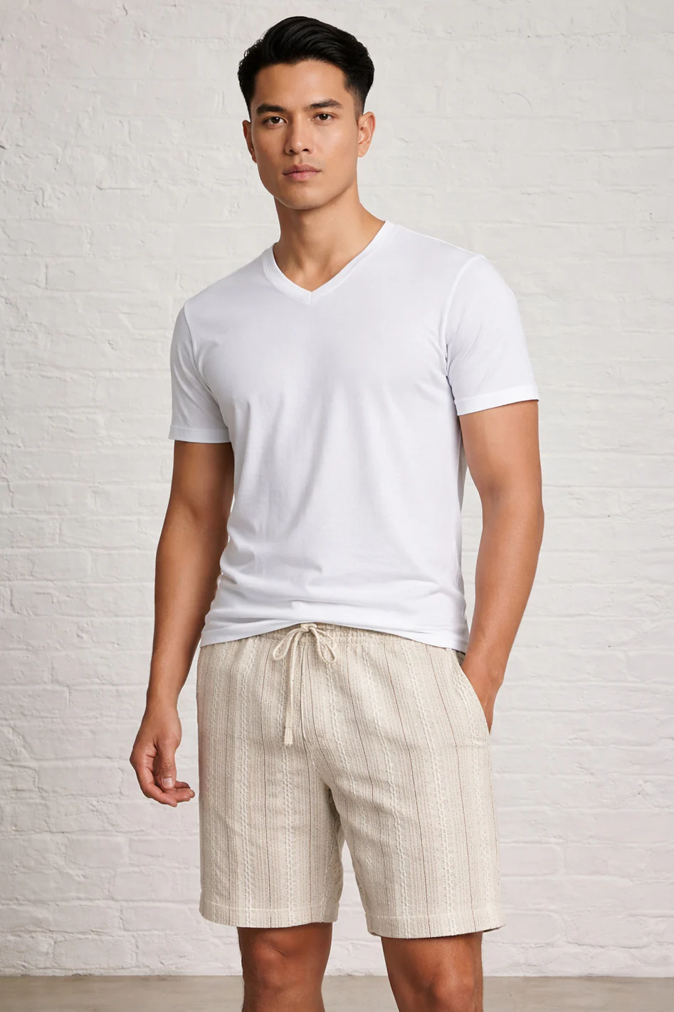 MENS TS STRIPE SHORTS S26029 - Image 6