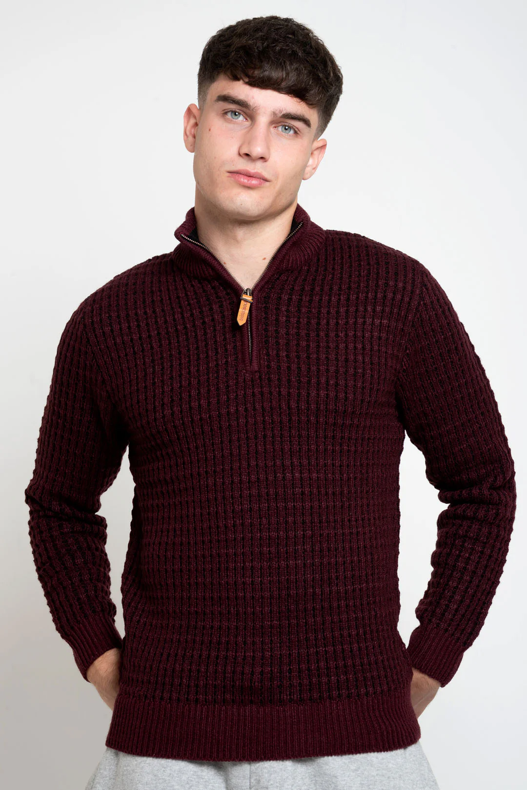 MENS TS TWISTED YARN FUMMEL KNIT PULLOVE - Image 2