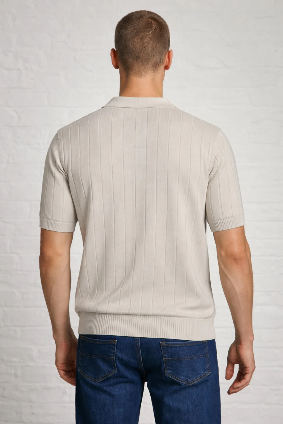 MENS WAGYUE KNIT POLO - Image 8