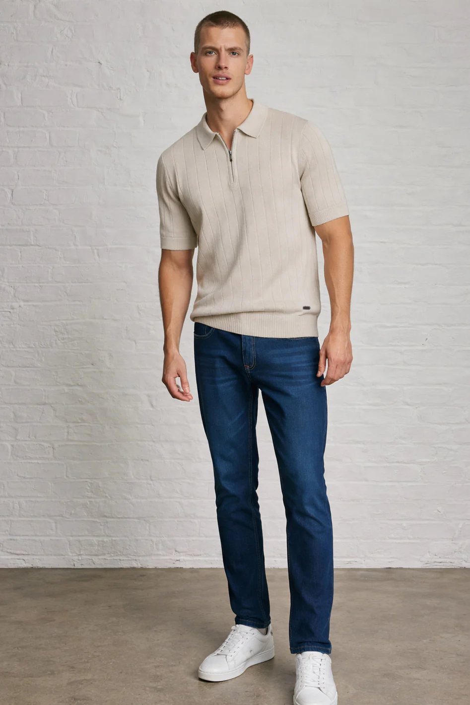 MENS WAGYUE KNIT POLO - Image 9