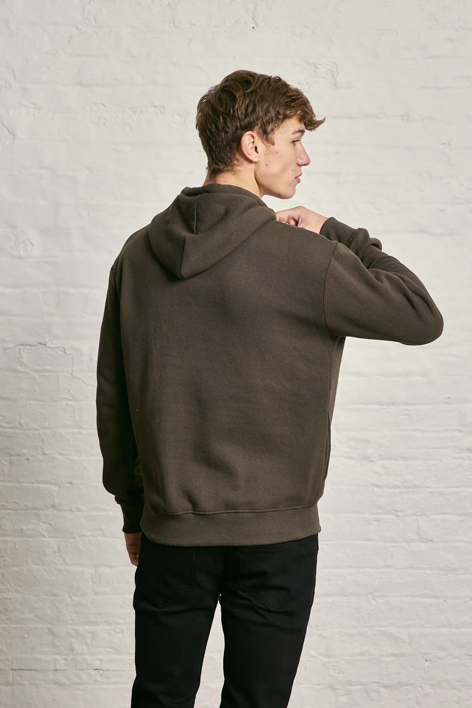 Mesh Camo Print Hoodie - Image 3