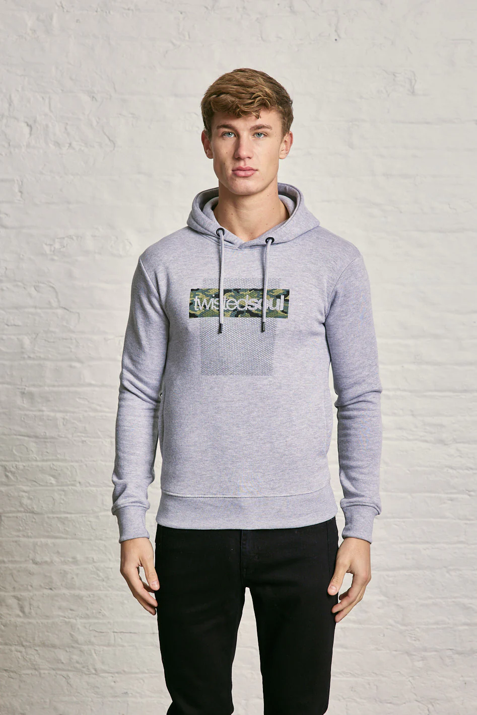Mesh Camo Print Hoodie - Image 6