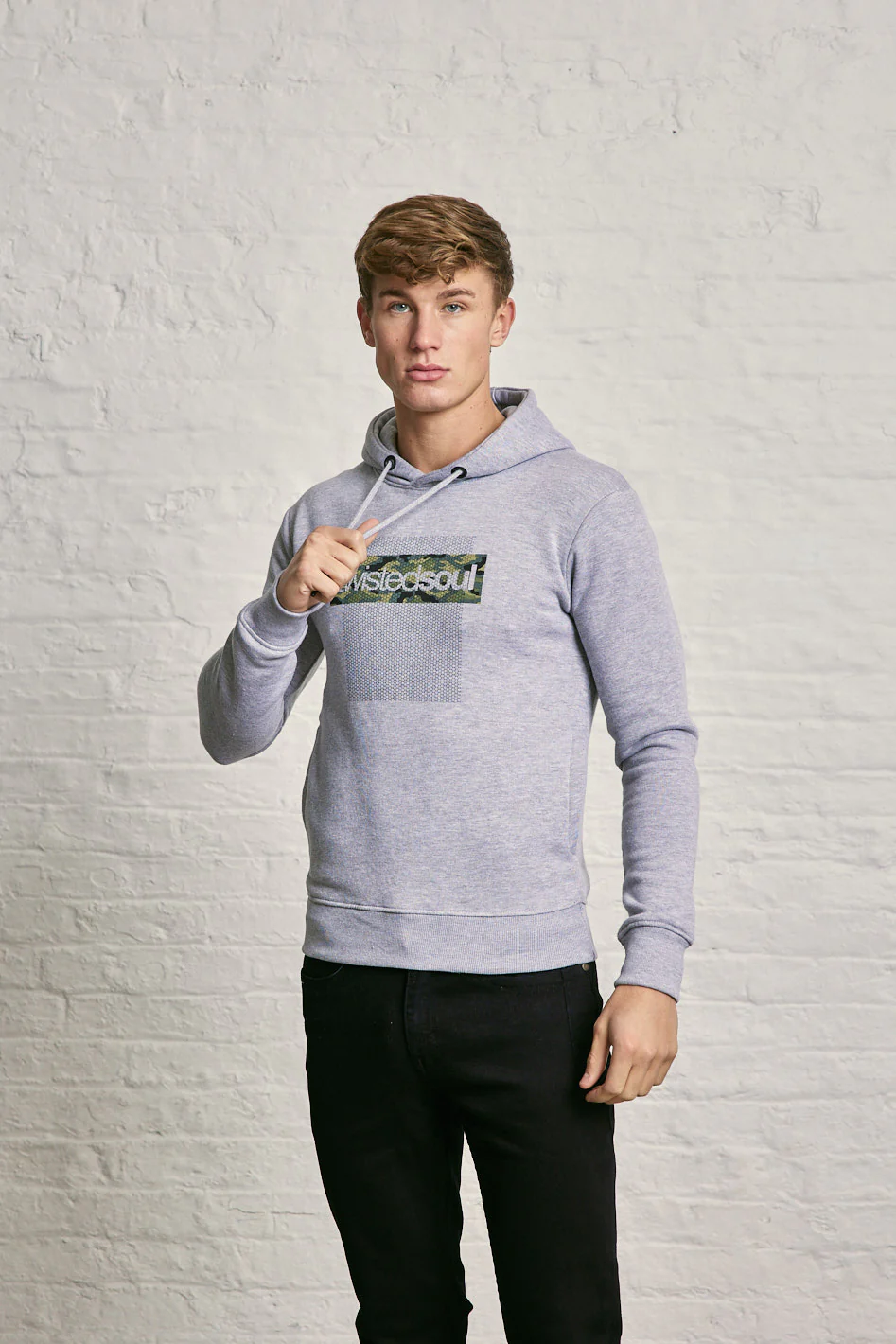 Mesh Camo Print Hoodie - Image 7