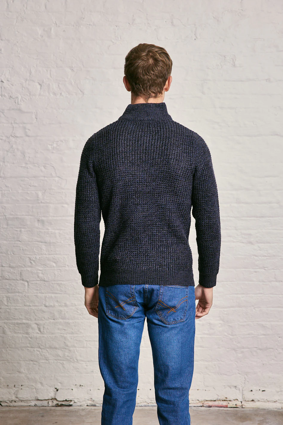 Quarter Zip Twist Jumper - Image 11