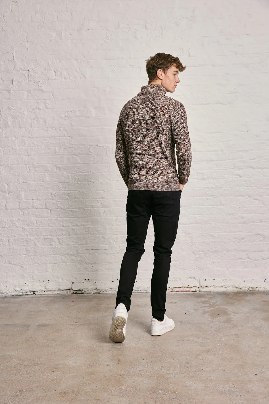 Quarter Zip Twist Jumper - Image 4