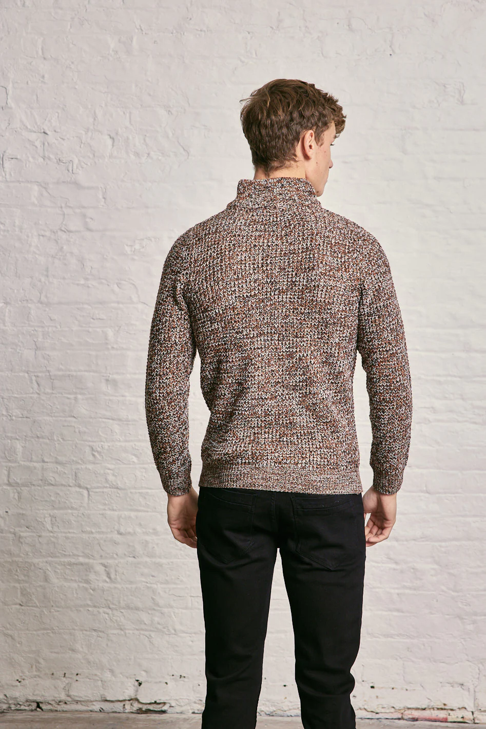 Quarter Zip Twist Jumper - Image 5
