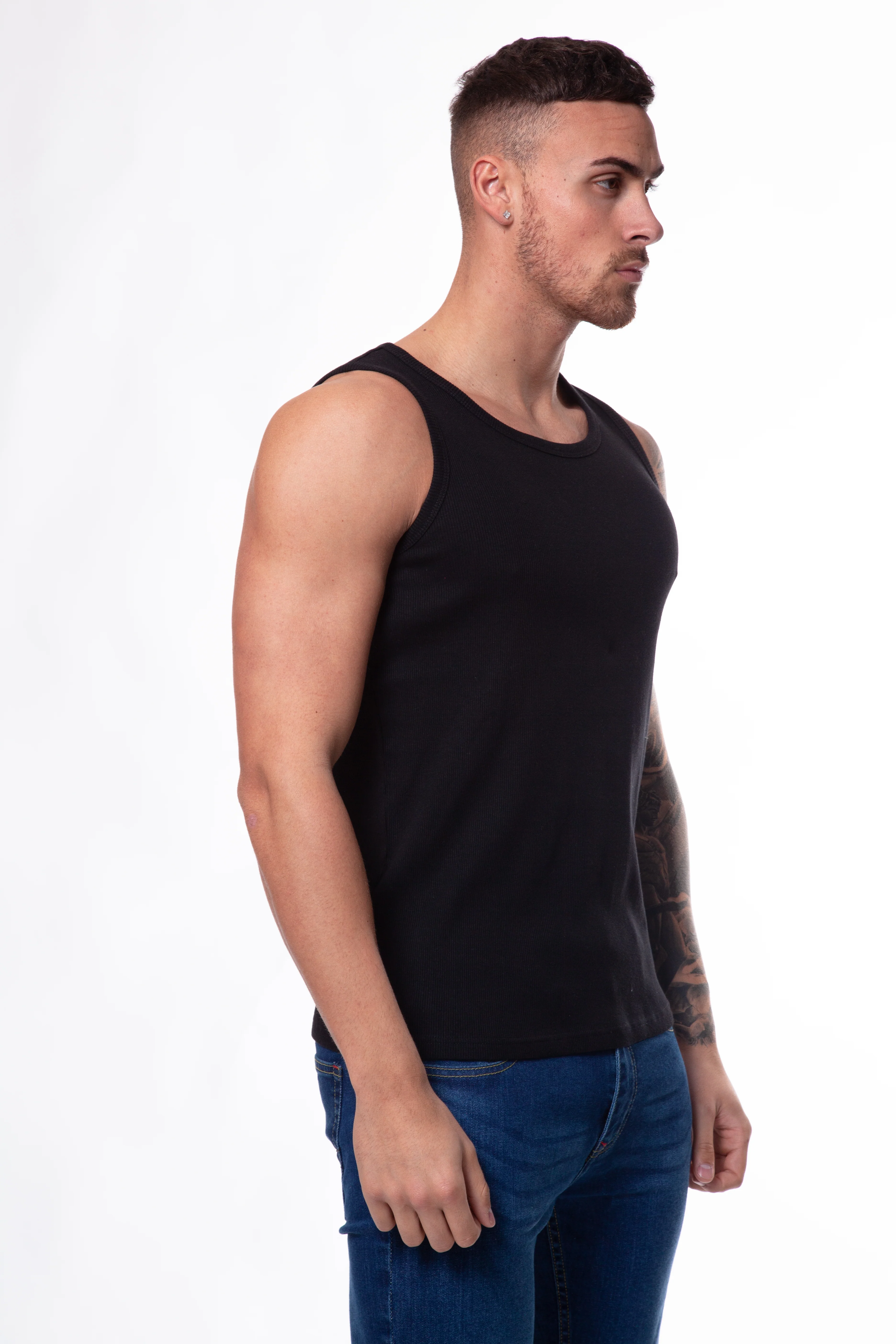 Ribbed Vest - Image 3