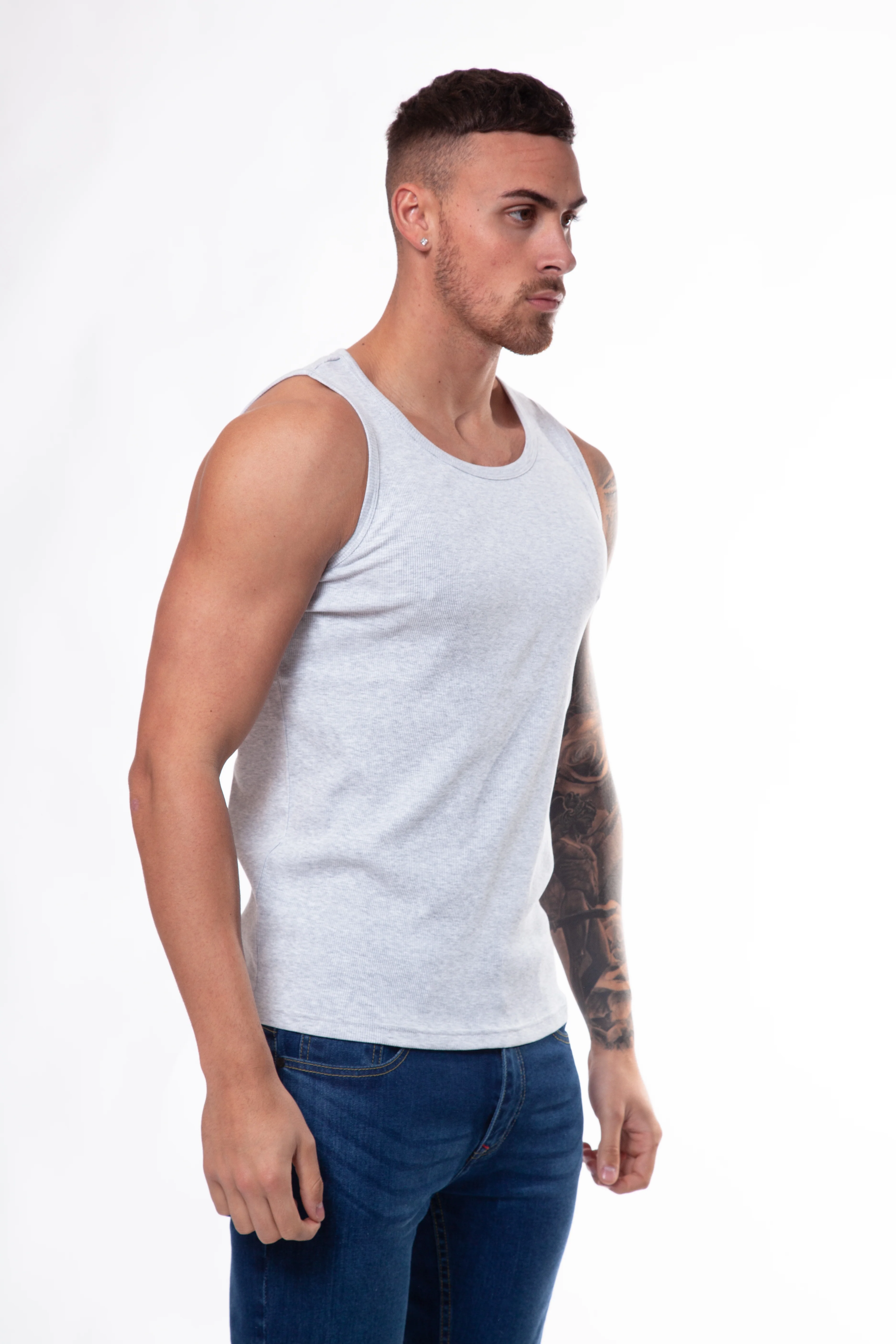 Ribbed Vest - Image 8