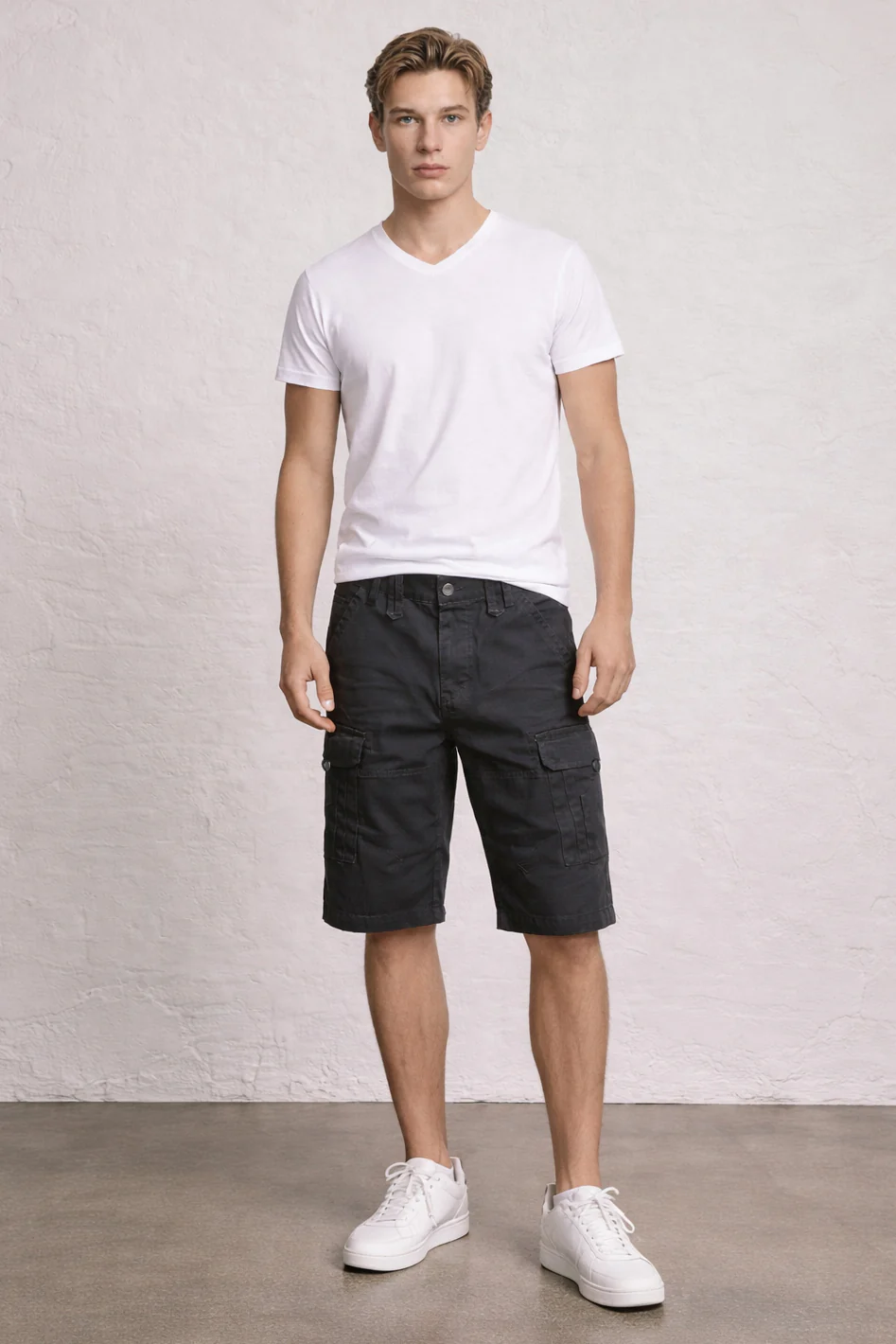 RIPSTOP PIC MENS 3-4 CARGO SHORTS - Image 2