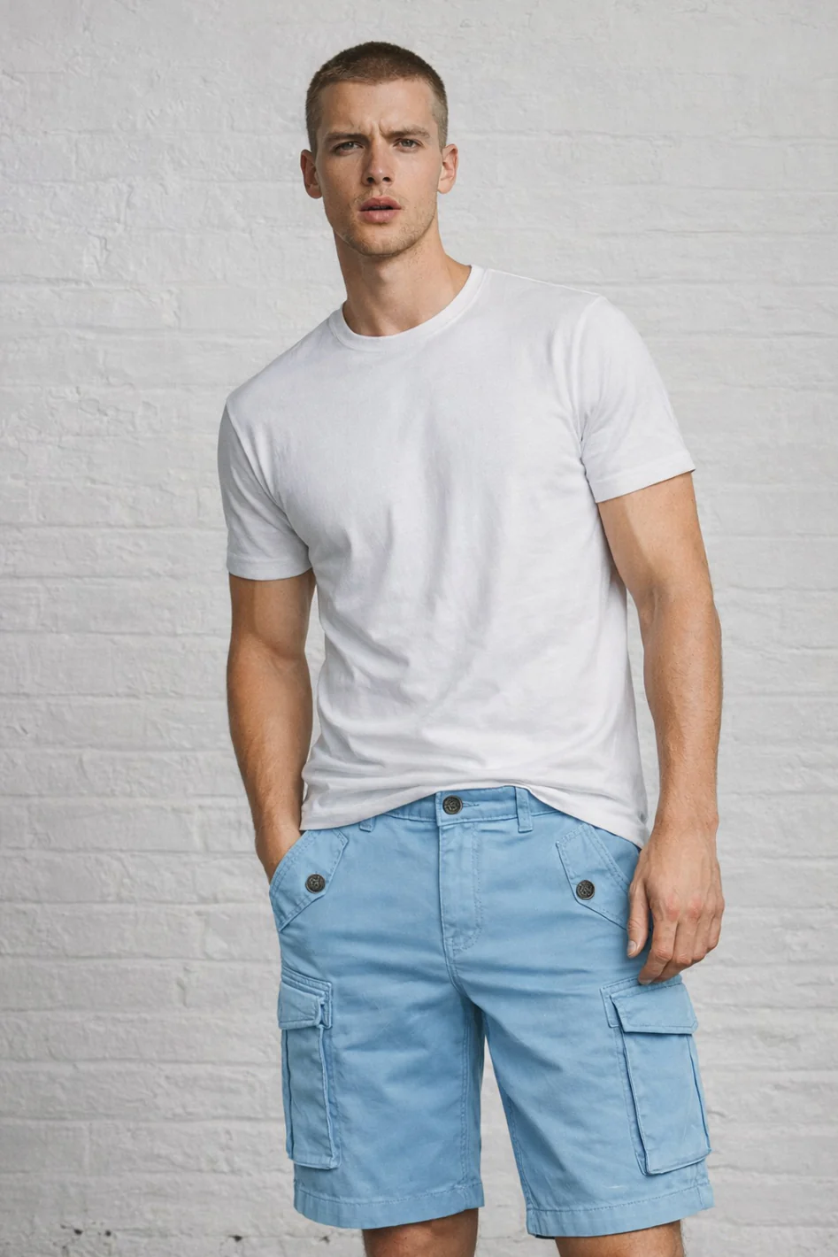 RIPSTOP PIC MENS CARGO SHORTS - Image 4