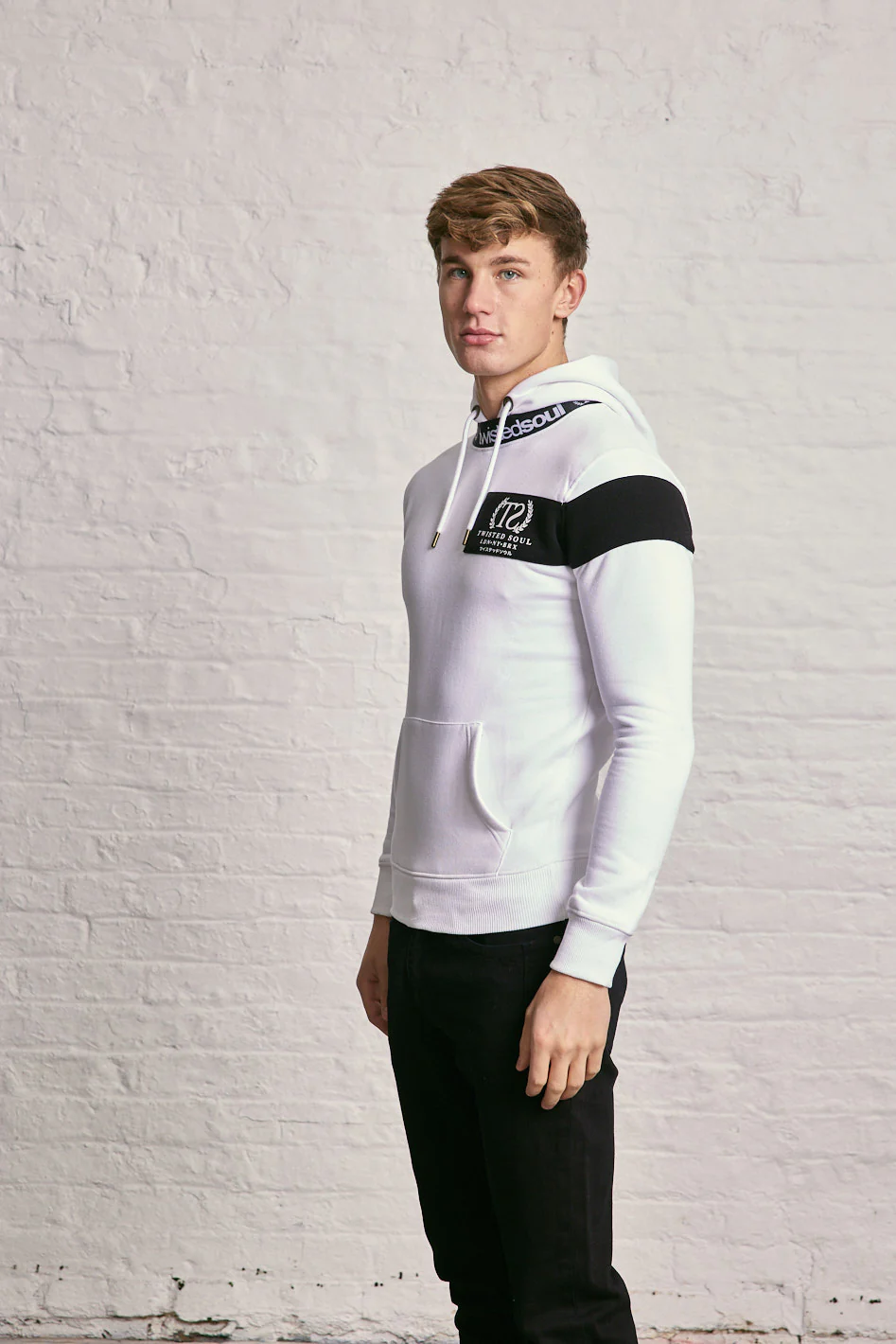 Round Tape Neck Hoodie - Image 2
