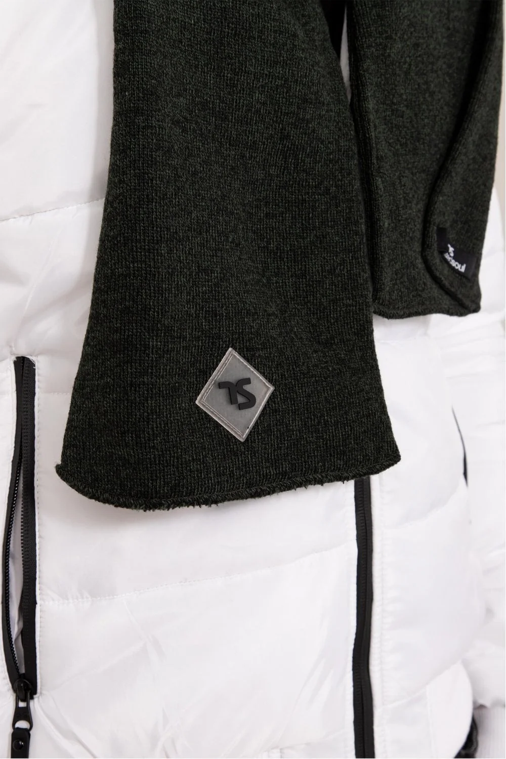 Rubberised Twist Scarf - Image 3