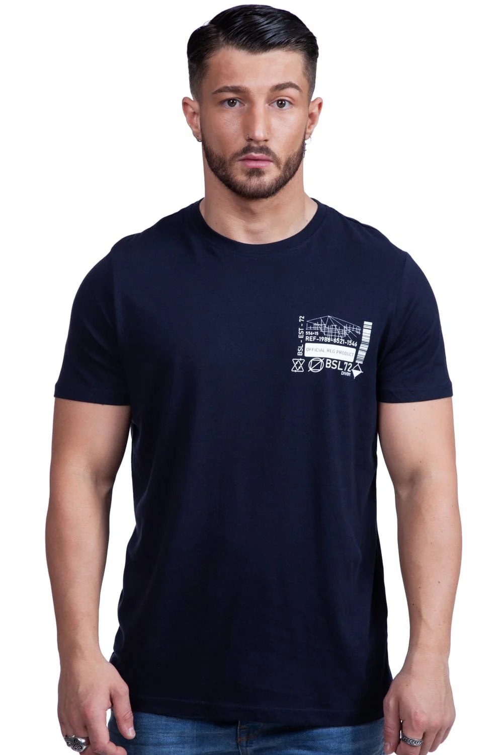 Samwell Chest Print Tee - Image 4