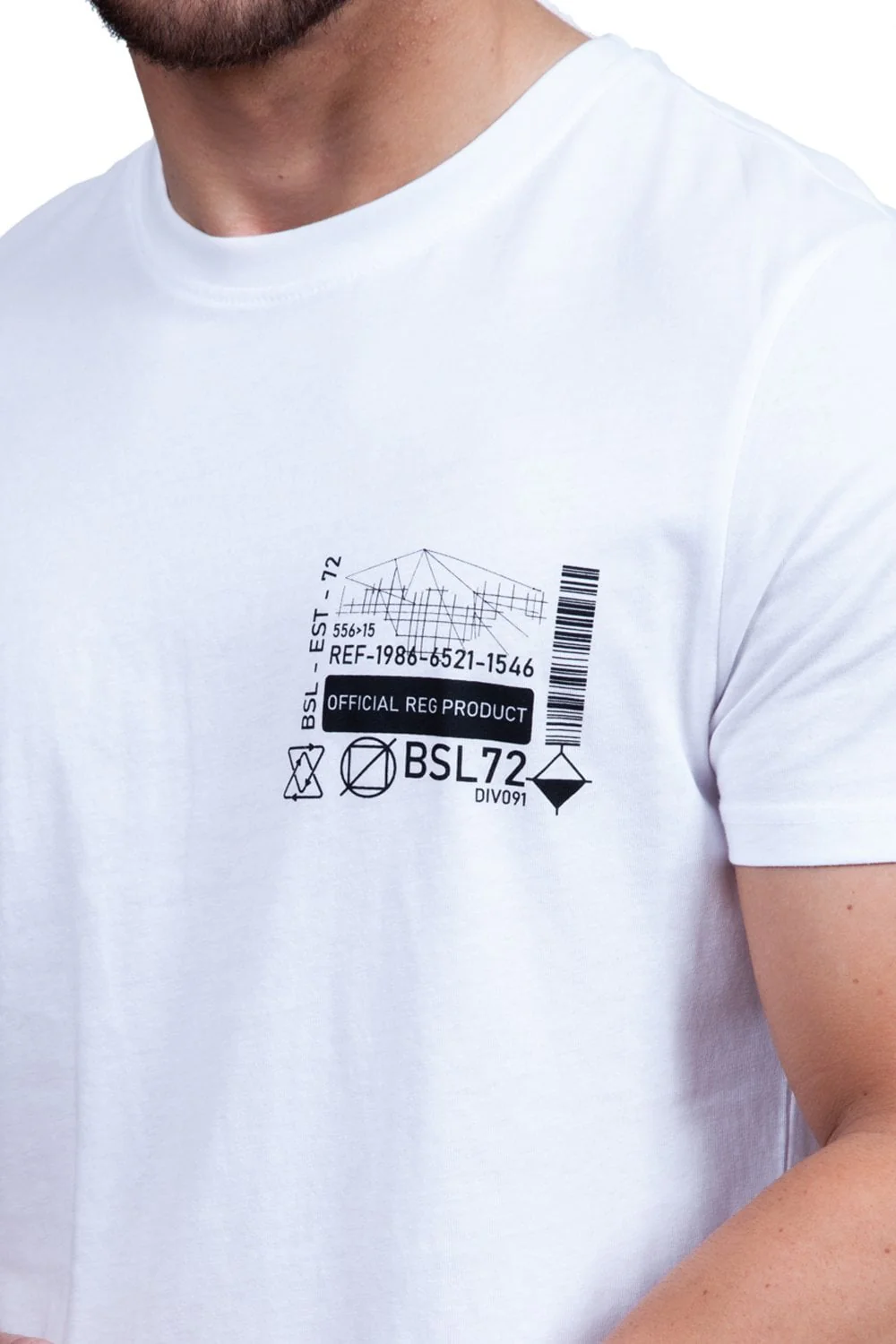 Samwell Chest Print Tee - Image 9