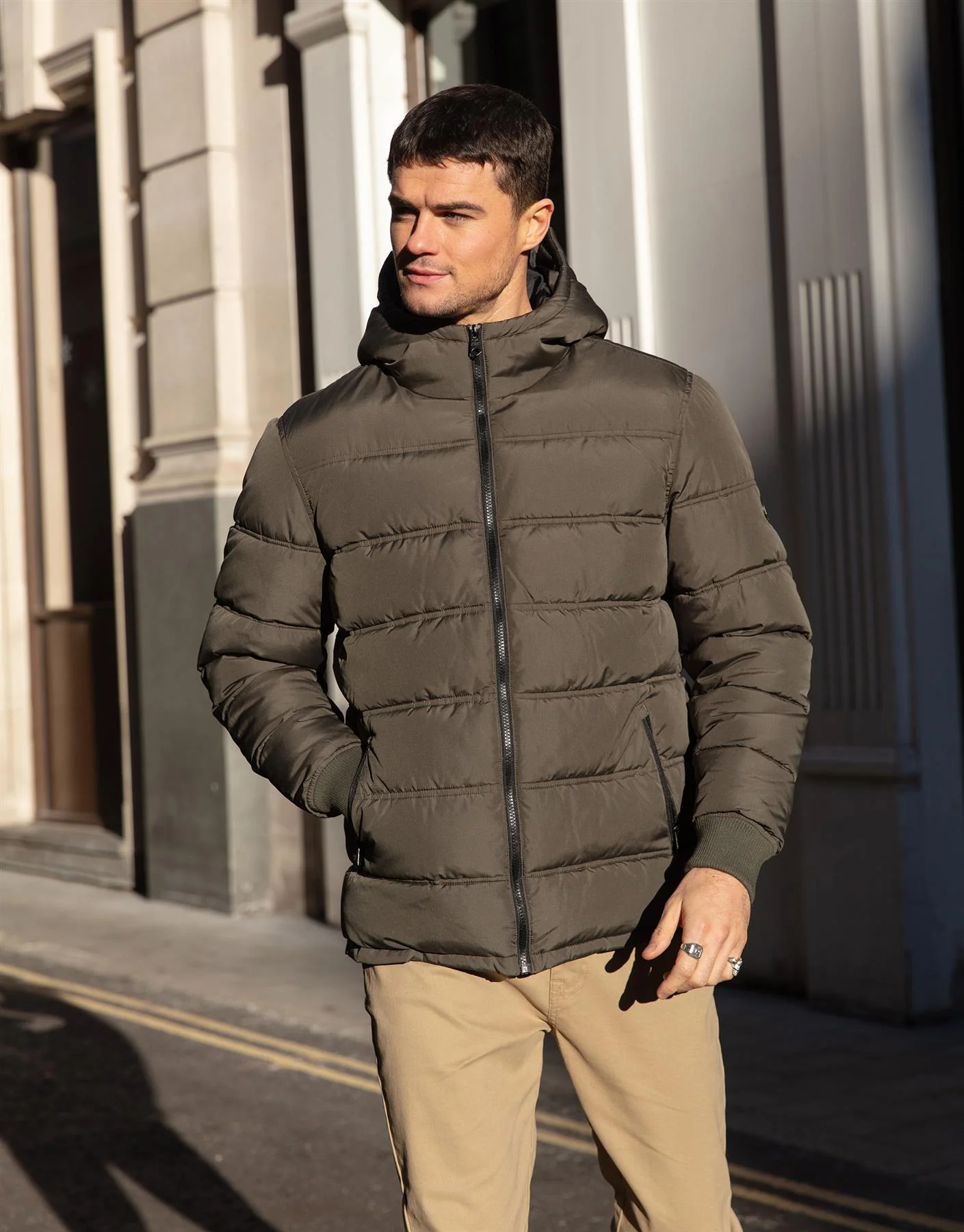 Mens Jacket Beechwood Padded - Image 3