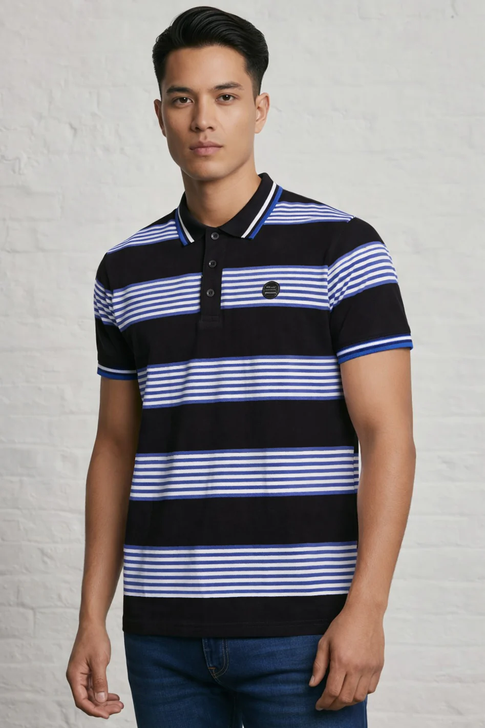 TS GRAVE STRIPE POLO