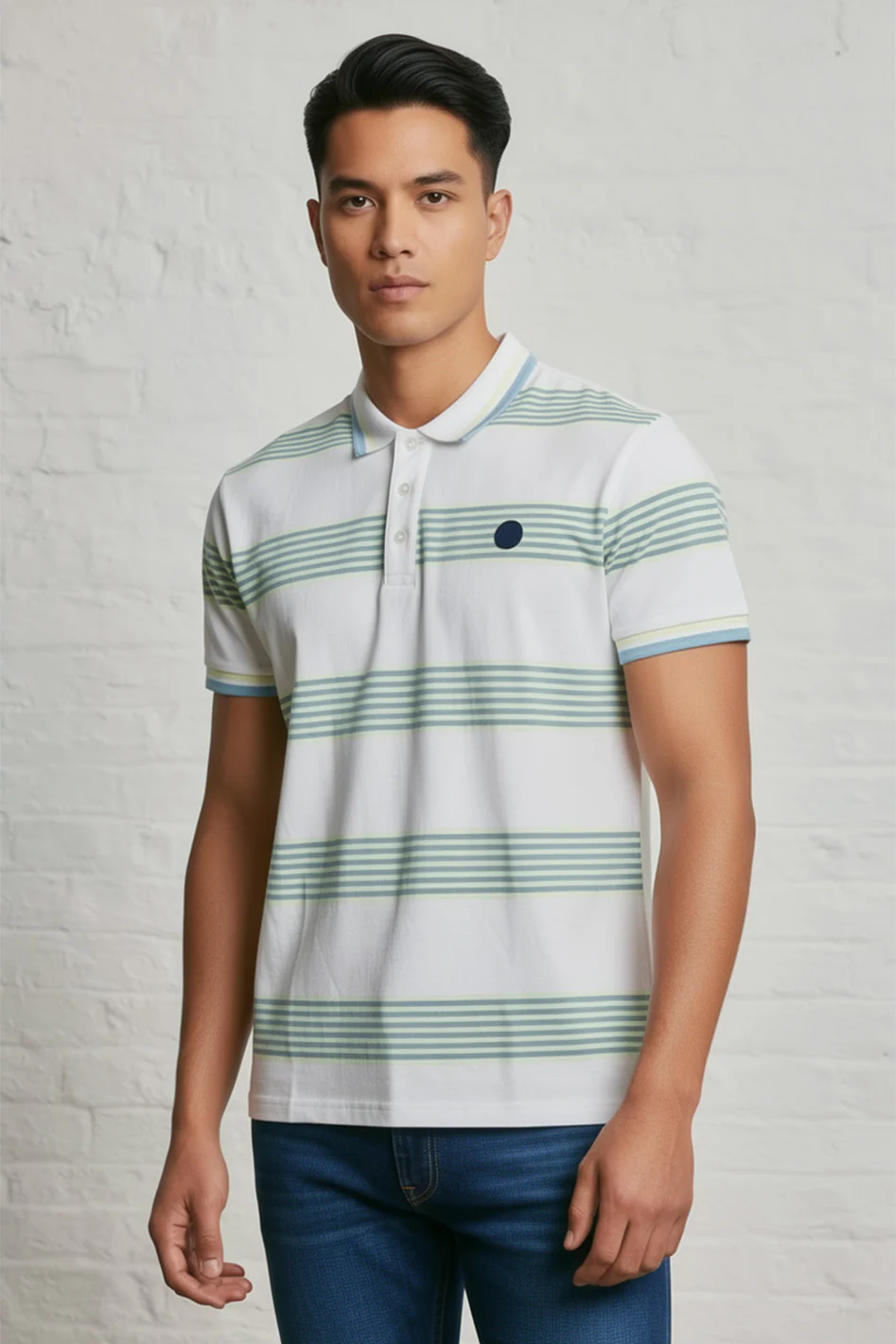 TS GRAVE STRIPE POLO - Image 2