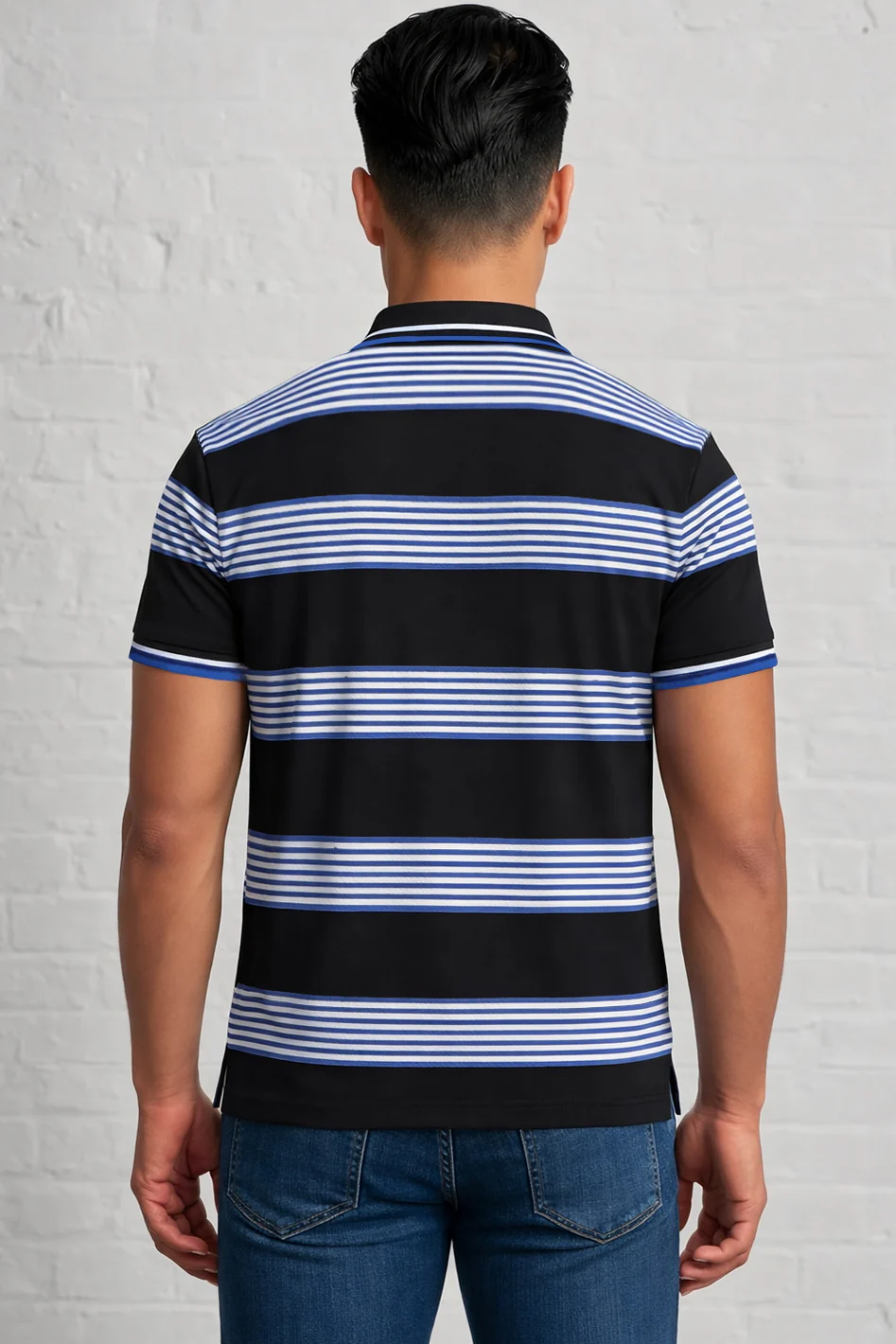 TS GRAVE STRIPE POLO - Image 3