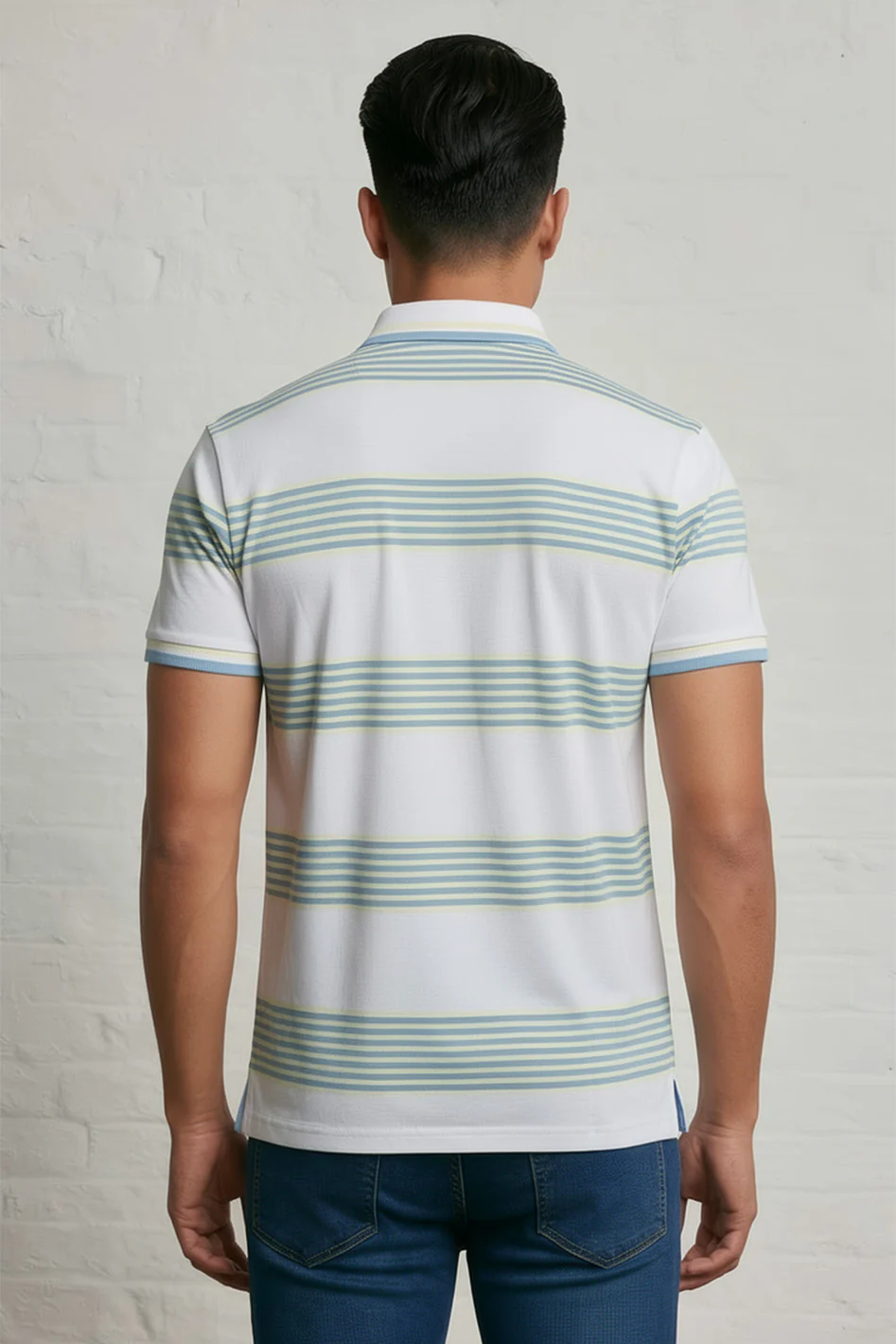 TS GRAVE STRIPE POLO - Image 4
