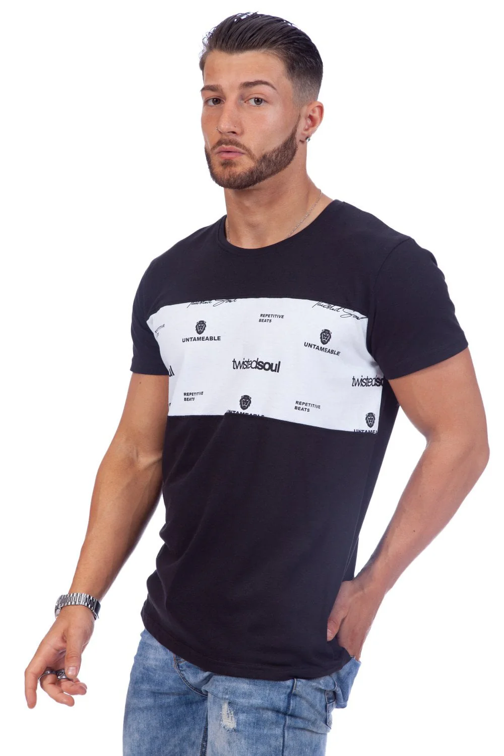 Chest Panel T-Shirt - Image 7