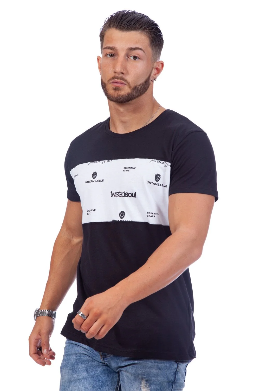 Chest Panel T-Shirt - Image 8