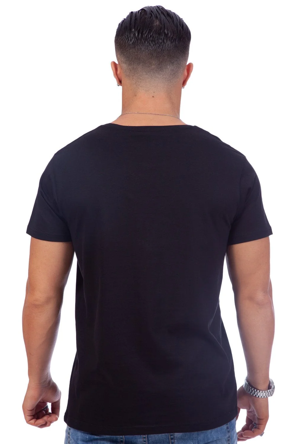 Barcode Print T-Shirt - Image 3