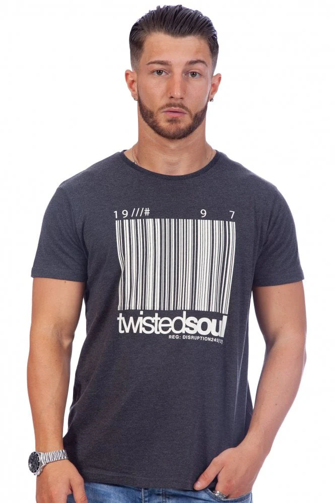 Barcode Print T-Shirt - Image 4