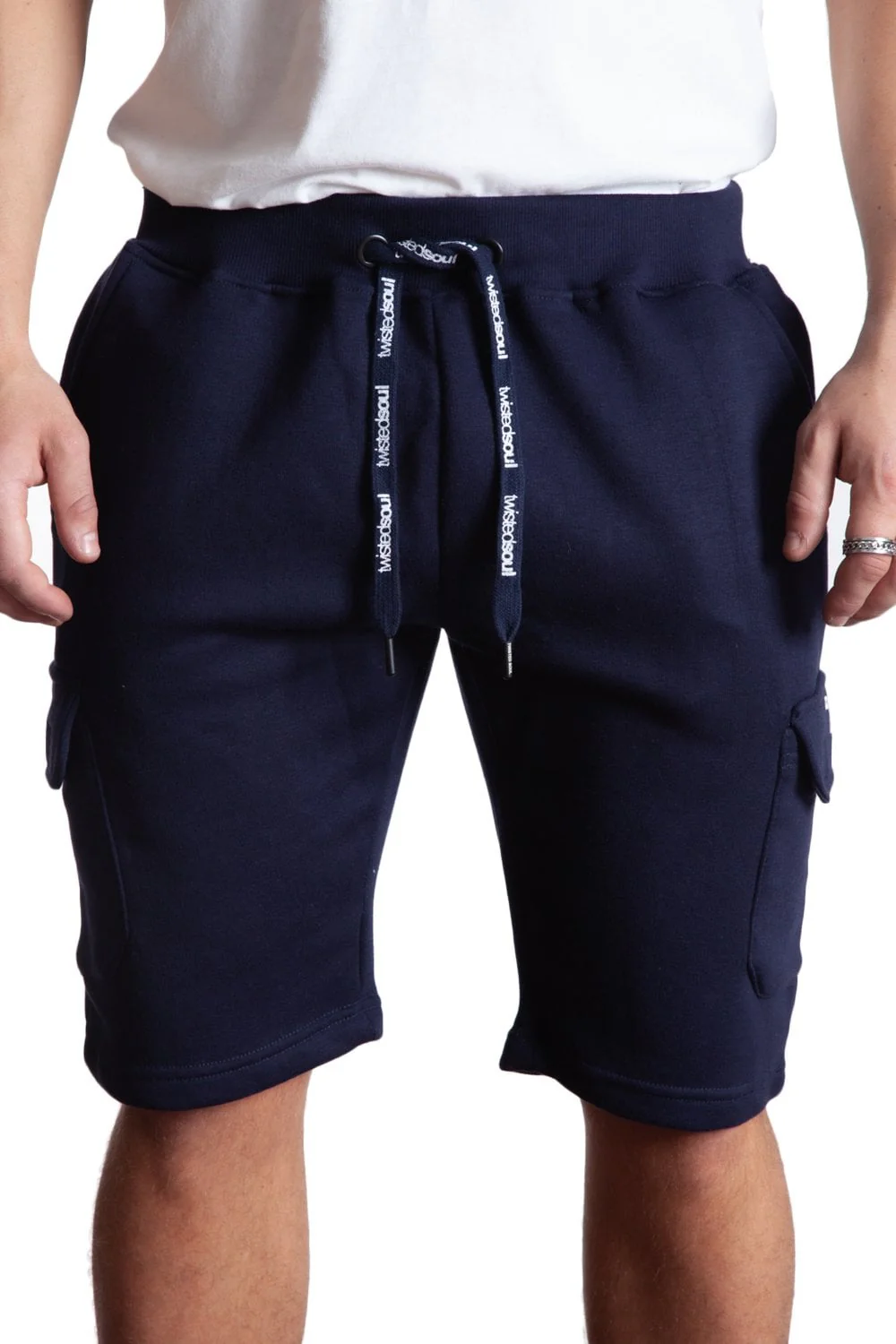 Jersey Cargo Shorts - Image 4