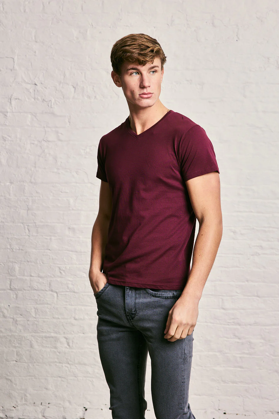 IN V Neck T-Shirt - Image 9